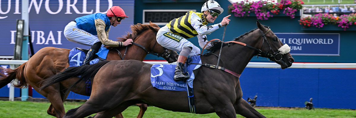 Arapaho Gold wins The Group 2 Gimcrack Stakes at York August 2026